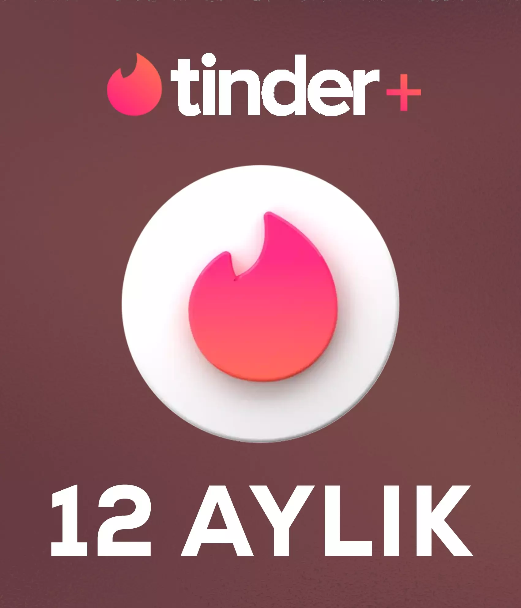 Tinder Plus 12 Aylık Abonelik TR